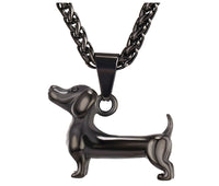 Dachshund Pendant Necklace
