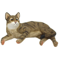 Tabby Cat Laying - By Leonardo design