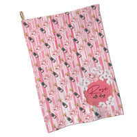 100% Cotton Tea Towels - Rose all Day