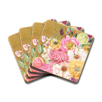 Bamboo Coaster set of 4 - Lisa Pollock
