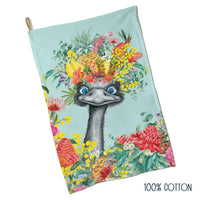 100% Cotton Tea Towels - Emu-Sing