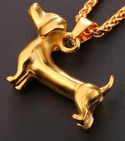 Dachshund Pendant Necklace