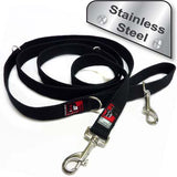 Double ended lead 1.5cm Long by Black Dog