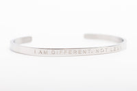 Fierce One Bangle - I AM DIFFERENT, NOT LESS
