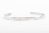 Fierce One Bangle - I AM DIFFERENT, NOT LESS