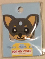 Chihuahua key cover - Black