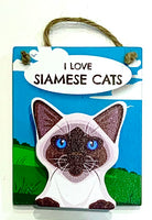 Pet Peg  - I Lover Persian Cats - - magnet or hanging note clip