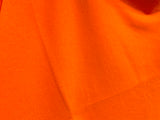 Poncho in Bright Orange - 50% viscose and 50% wool. Washes Beautifully