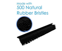 Pet Hair Broom - Made with 500 Natural Rubber Bristles
