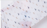 Greyhounds on White scarf by Lemon tree