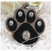 Black - 18mm Pet tags - wearable as a wonderful fashion accessory or as a name tag.  Various colours to pick from.