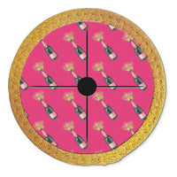 Pop Pop Pop wine glass coaster