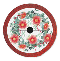 Festive Blossoms wine glass coaster