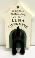 Dog Lead Hooks - For a Spoilt Rotten Dog