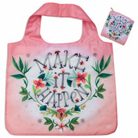 Foldable shopping bags