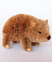 Bristlebrush - Large Wombat in light brown