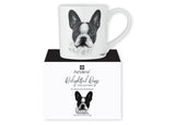 Beautiful Delight dog range by Ashdene in monochrome colours. 12 delightful dogs available. French bulldog