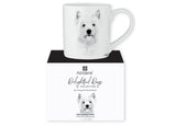 Beautiful Delight dog range by Ashdene in monochrome colours. 12 delightful dogs available. West Highland Terrier