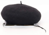 100% Wool Hat in Black