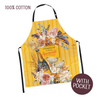 Apron 100% Cotton 70 x 80cm - Champagne is Always Appropriate