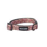 Small Collar in Leopard Colours black apricots an pinks