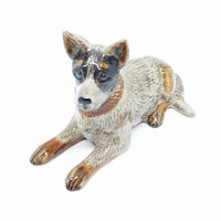Ceramic Cattle Dog - Light or Dark