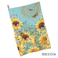 100% Cotton Tea Towels - Fields of Gold