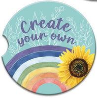 Absorbent Coaster - Create your own Rainbow