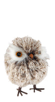 Beautifully designed Woodsy Owl Hanging Christmas Decoration. 10.5cm x 8cm x 8cm