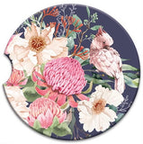 Absorbent Coaster - Warm Waratahs