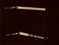 Fierce One Earrings - I CAN DO ANYTHING