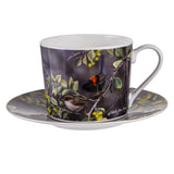 Wattle Dance Australian Wren Cup & Saucer
