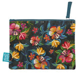 MoodyFlowers - Beautiful designed with fun artistry, these cotton pouches are fantastic addition. They can be used for a cosmetic pouch, cables & charger pouch, pen and pencil case or just for notes and coins. 20cm x 15cm.