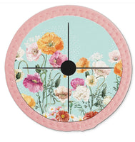 Summer Poppies wine glass coaster