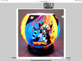 Cats 15cm - Glowing Glass Candle  - the colour of this handmade glowing glass are shining beautiful from the inside and are spreading a pleasant atmosphere. Colours may vary slightly in each product.