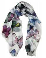 Scarf in Butterfly print