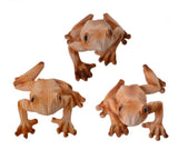 Carved Frogs, sold separately
