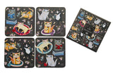 Set of 4 Coasters - by RIKARO