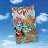 100% Cotton Tea Towels - Emu Koala Darling