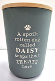 Dog Treat Jar - Daisy