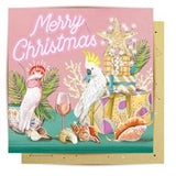 Mini Card Merry Christmas Coatal Abode MC-LL77