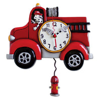 Big RedFire Truck Clock by Allen Designs