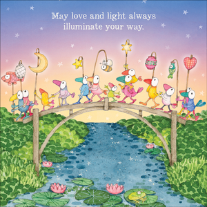 Twigseeds - Birthday Card - May Love and Light always illuminate your way