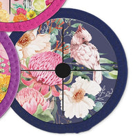 Lisa Pollock Neoprene Wine Glass Coaster - Warm Waratahs