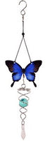 Butterfly Spinner with Green Glass Ball