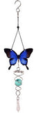Butterfly Spinner with Green Glass Ball