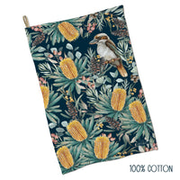 100% Cotton Tea Towels - Banksia Bush Guardian