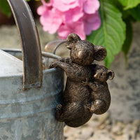 Koala & baby - Pot Buddies antique bronze