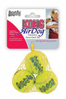 KONG Small pack of 3 Squeak air dog balls- great for small dogs