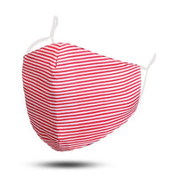 Red Slim Stripe  Maskit Mask sold with 3 filters